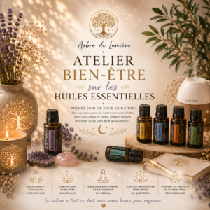 Atelier bien-être Huiles Essentielles visio ou présentiel