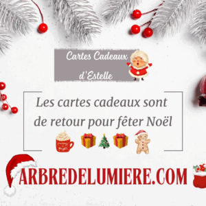 Cartes cadeaux Noël