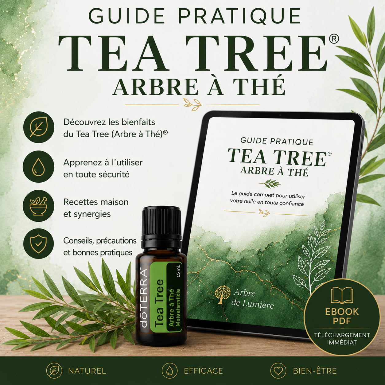 Ebook « Guide pratique de l’arbre à thé - TeaTree »